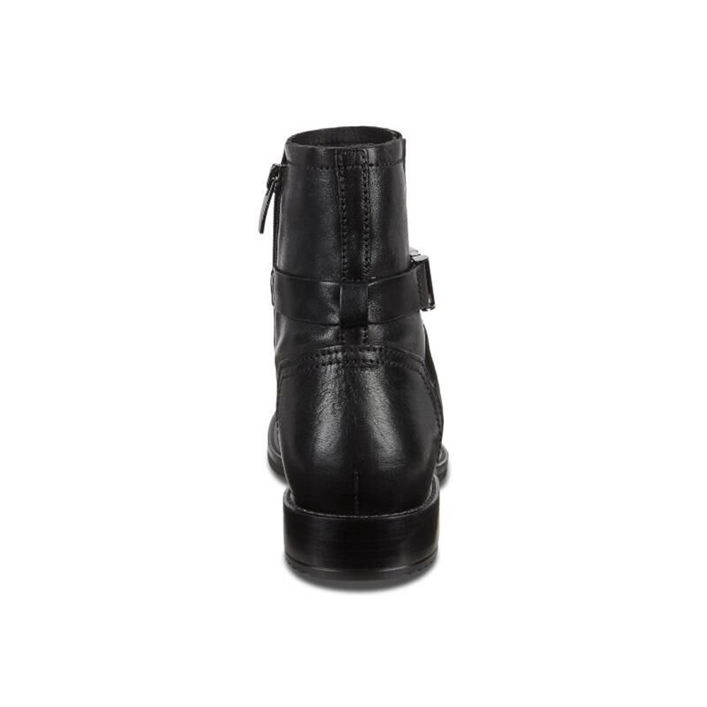 Botas Mujer - ECCO Sartorelle 25 Buckled - Negros - EPV035479